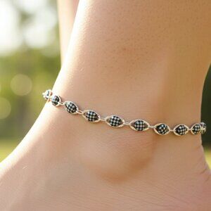 "Elegant Handmade Anklet – Delicate Jewelry for Women, MAR091262